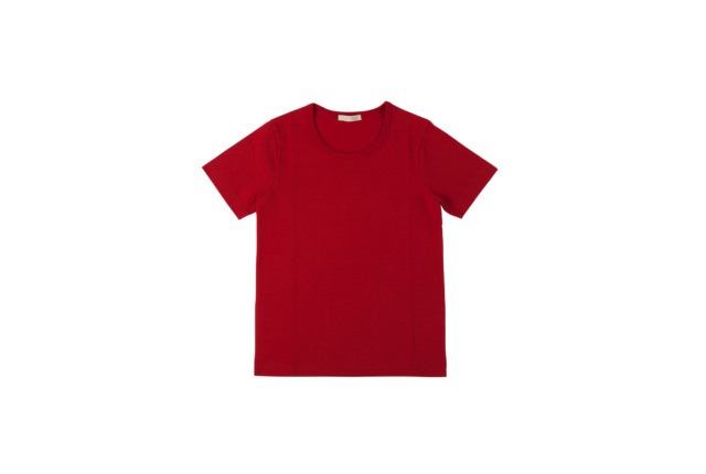 うなぎの寝床　久留米絣Tシャツ レッド　美品 うなぎの寝床】久留米絣Tシャツ 068 | 藤巻百貨店