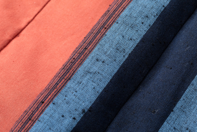 藍調袢天 赤大縞 | 商品一覧 | 地域文化商社 うなぎの寝床