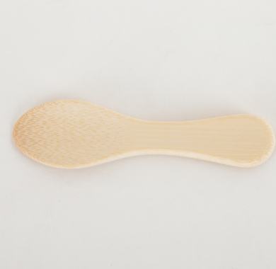 竹のアイスクリームスプーン まる