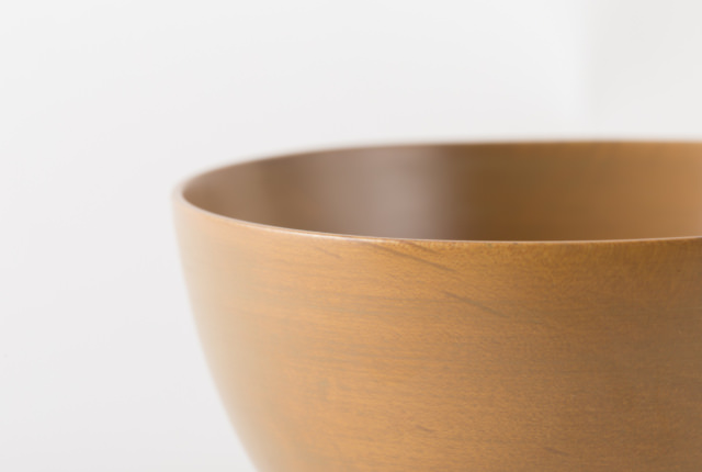 NODATE bowl 120 白漆 | 地域とつながるモノづくり | うなぎの寝床