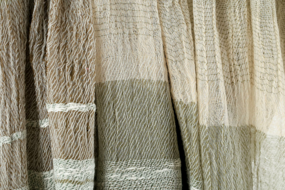 BIG cotton100% basic shawl 9