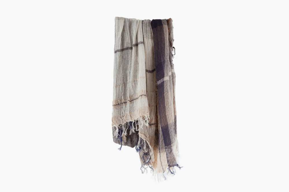 BIG cotton100% basic shawl 14