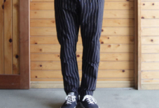 【今日のもんぺ】MONPE Gap Stripe ブラック