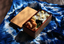 今日のお弁当 / 栗ご飯