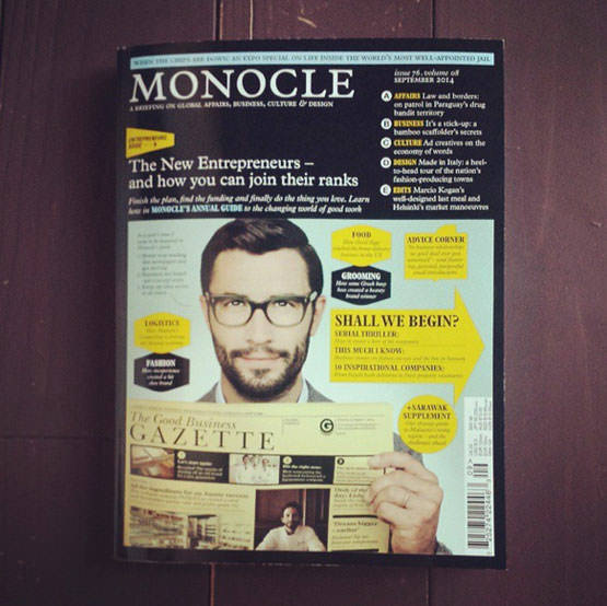 メディア掲載 Monocle モノクル お知らせ 地域文化商社 うなぎの寝床