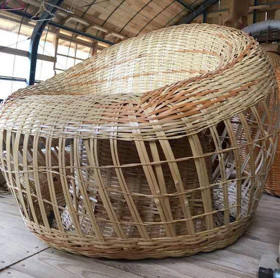 商品紹介】てんごやの竹編みの椅子 | おしらせ | 地域文化商社 うなぎ