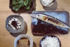 【今日のごはん】サンマなど。/【Today’s food】A PACFIC SAURY etc.