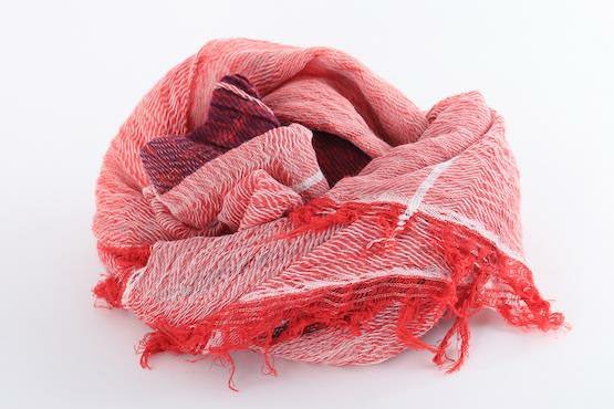 tamaki niime ネイビー ピンク チェック ストール　クリスマス価格 楽天市場】tamaki niime 玉木新雌 roots shawl SMALL wool70