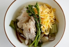 【日々のご飯と器の記録】鶏飯風ごはん・レシピと祐工窯・阿部眞士さんの器