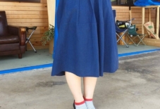 【商品紹介】久留米絣のスカート