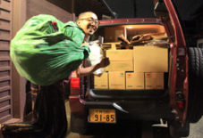 長野に夜逃げ。