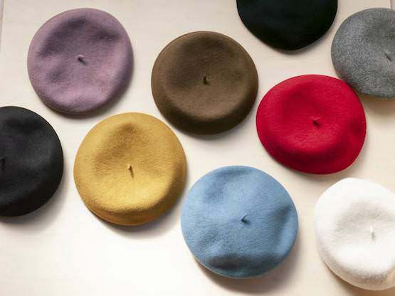 商品紹介】熊本の工場で50年以上にわたりつくり続けられるベレー帽