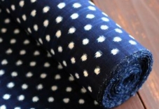 【商品紹介】藍染・手織り 久留米絣（あられ）