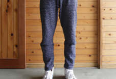 【今日のもんぺ】MONPE Stitch ブルー