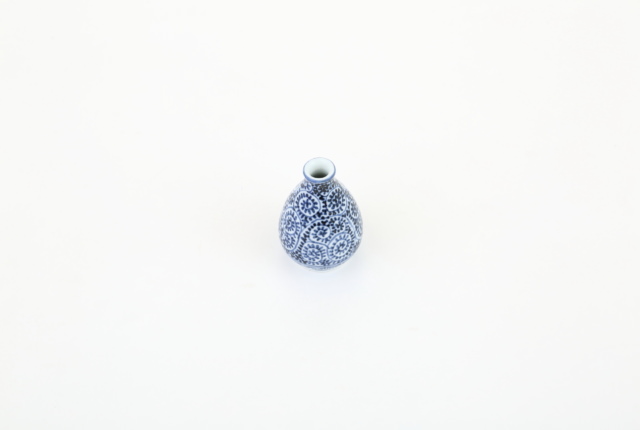 染付 船徳利型涙壷 | 商品一覧 | 地域文化商社 うなぎの寝床