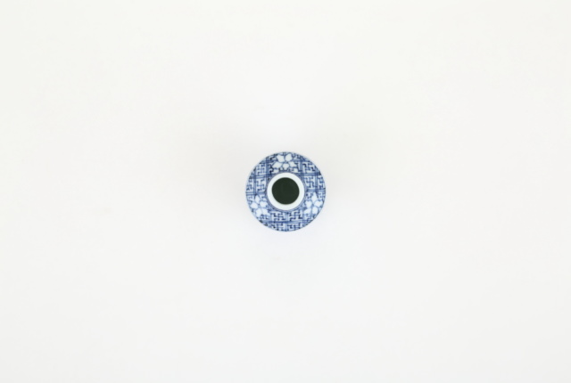 染付 切溜型涙壷 | 商品一覧 | 地域文化商社 うなぎの寝床