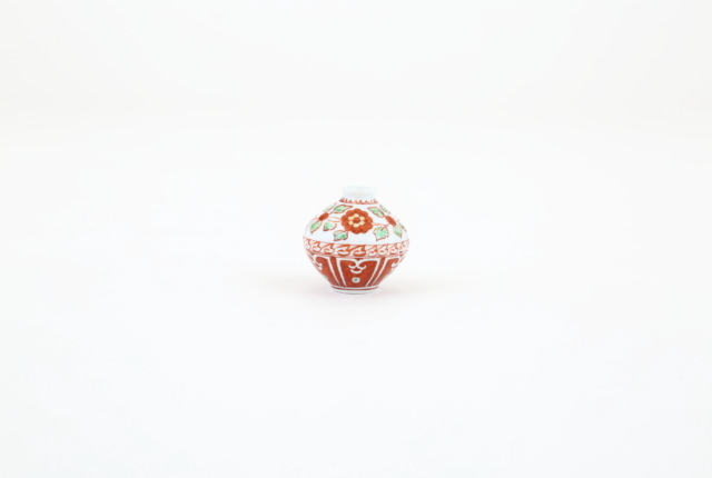 赤絵 達磨型涙壷 | 商品一覧 | 地域文化商社 うなぎの寝床