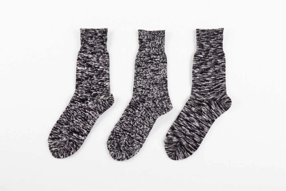 久留米絣のための靴下 くくり糸 size2（25-27cm）