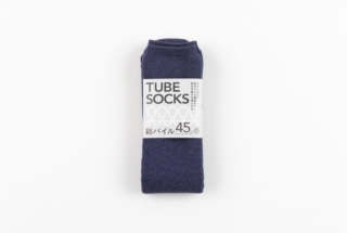 TUBE SOCKS　パイル 45㎝　ネイビー