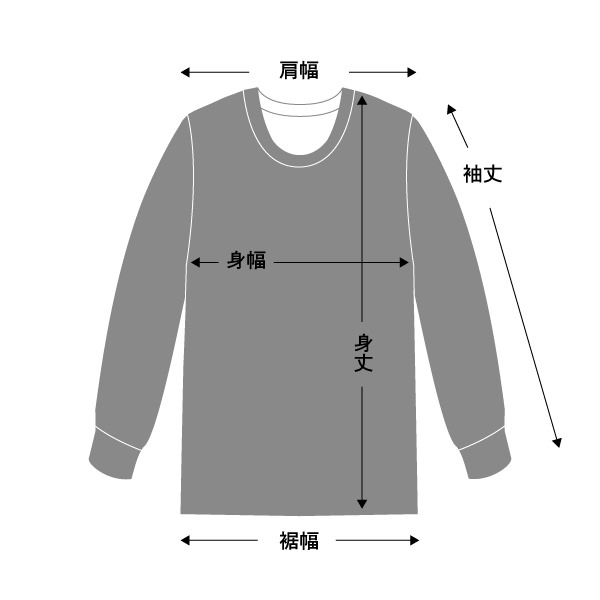 サイズ表の見方