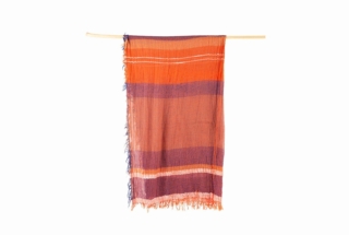 BIG cotton100% roots shawl 7