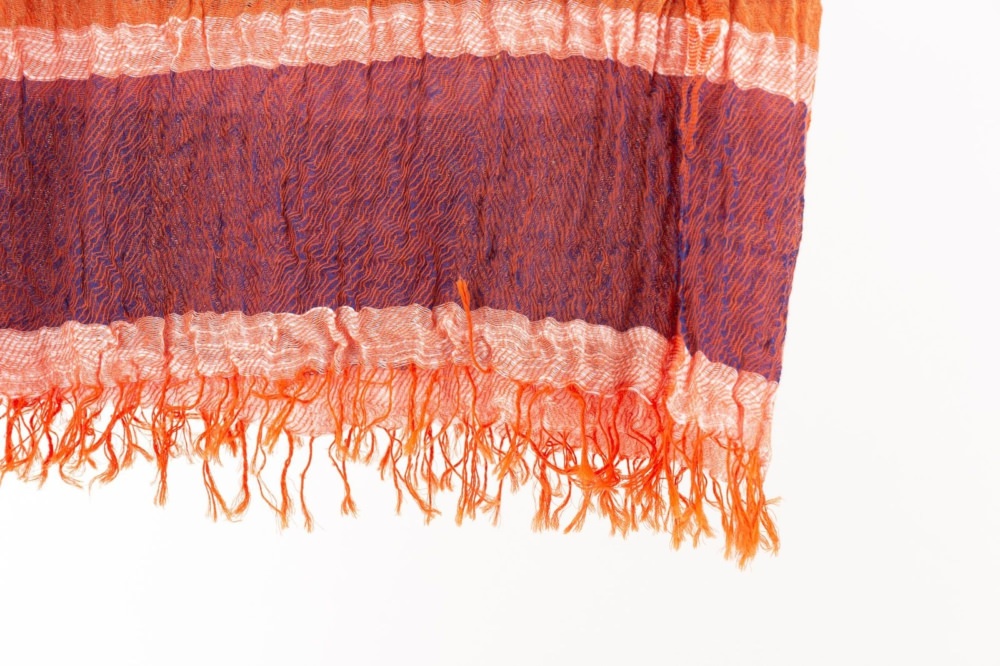 BIG cotton100% roots shawl 7
