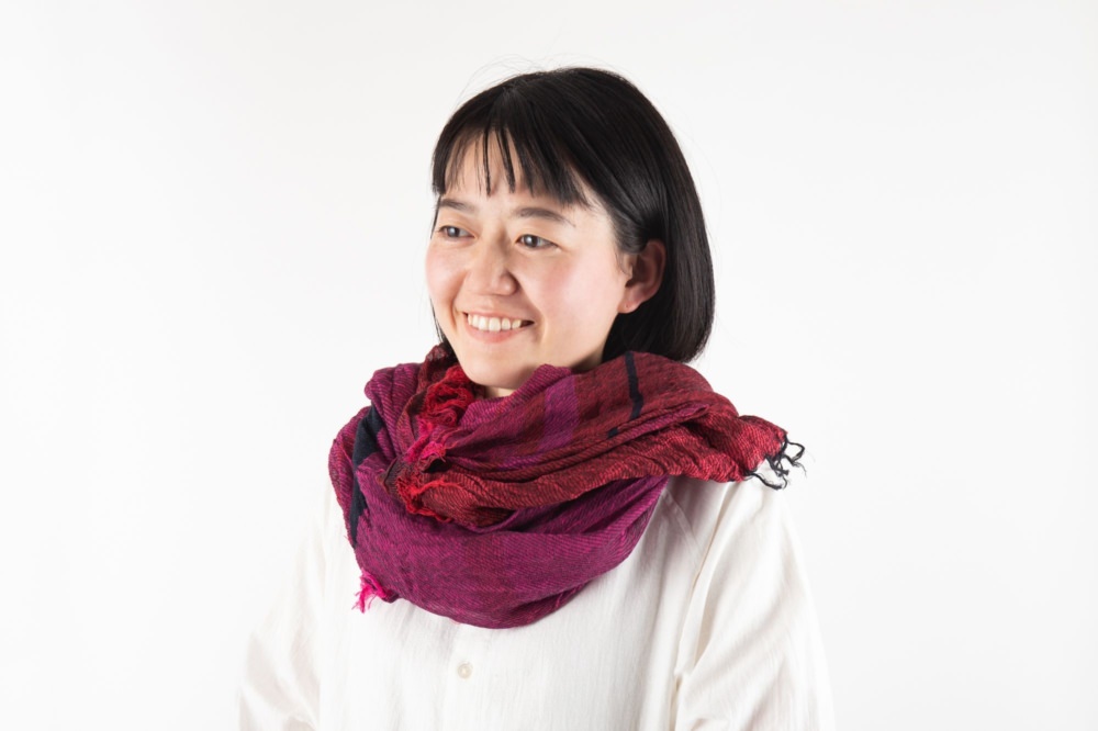 BIG cotton100% roots shawl 9