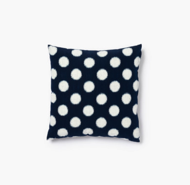 クッション 小幅 水玉