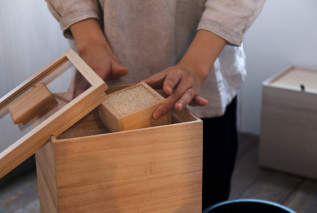 蓋置 有明 陶印あり 木箱あり 蓋置 有明 陶印あり 木箱あり