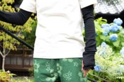 美品【池邉祥子服飾研究室】talk to me シルクリネンワンピース