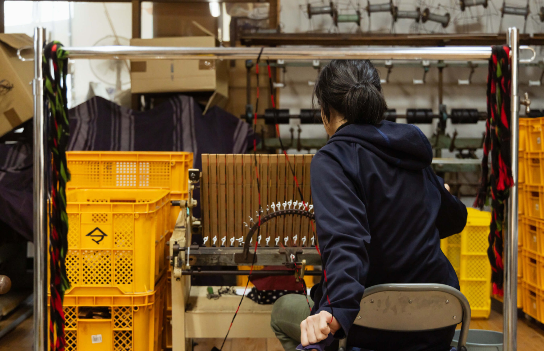 丸亀絣織物工場