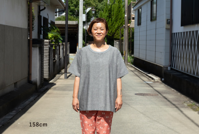 久留米絣Tシャツ 068 無地 | 地域とつながるモノづくり | うなぎの
