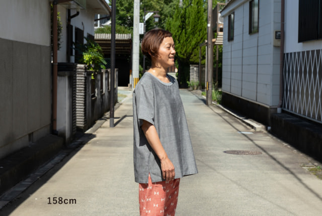 久留米絣Tシャツ 068 無地 | 地域とつながるモノづくり | うなぎの