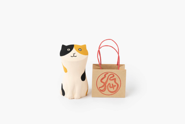 福かぶり猫 三毛 | 地域とつながるモノづくり | うなぎの寝床 通販