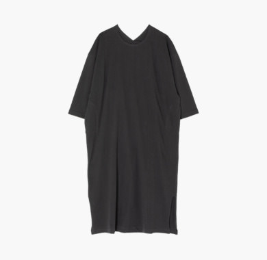 TUTU オーガニック天竺8分袖ワンピース