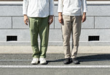 【新商品】まるで“チノパン”な久留米絣 「MONPE チノタイプ」