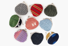 【新商品】 久留米絣がま口