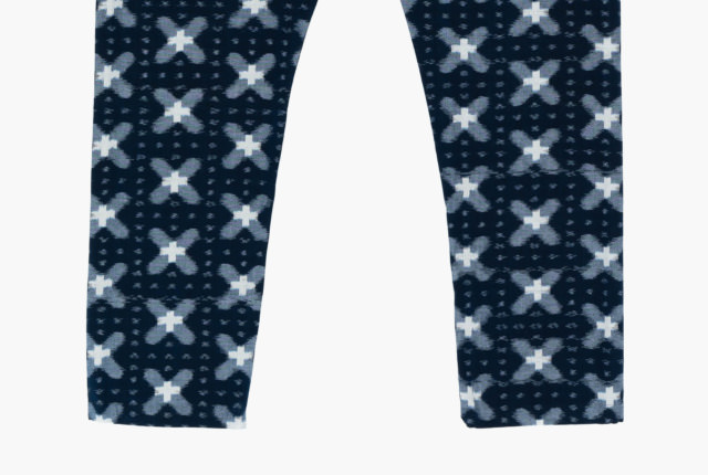 いろはもんぺ たてよこ絣 バッテン ネイビー | 商品一覧 | 地域