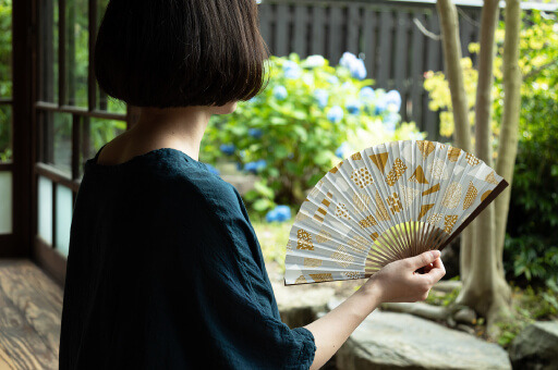 京都・みのや扇舗の扇子