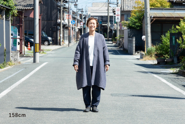 HAORI LONG 綾織 | 地域とつながるモノづくり | うなぎの寝床 通販