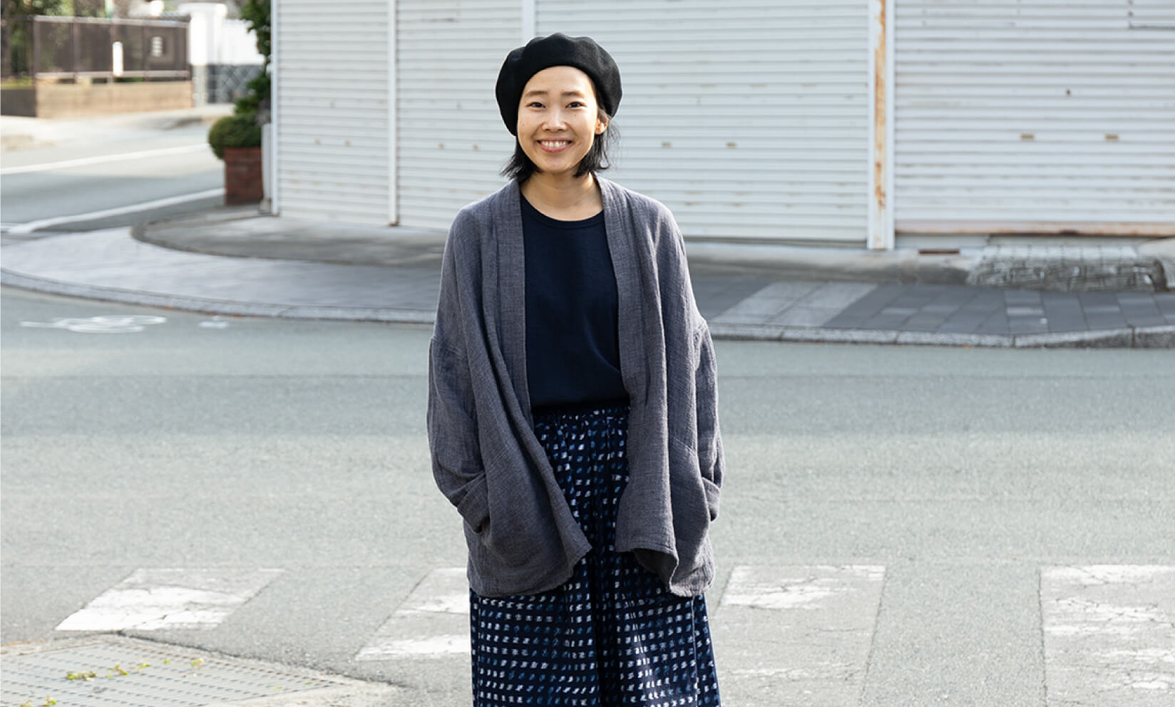 サッと羽織ってお出かけに。現代風の「HAORI」