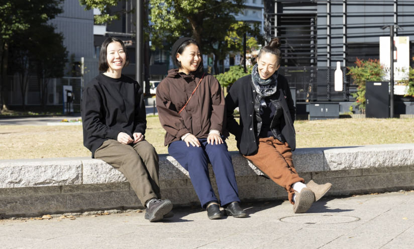 by ファッション リネンのもんぺ 柿渋色