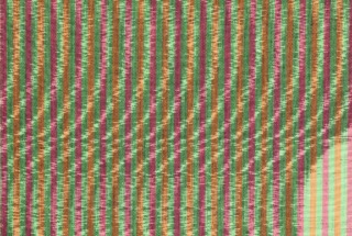 MONPE Hana Mitsui 錯覚の久留米絣 / Colorful Moire オレンジ
