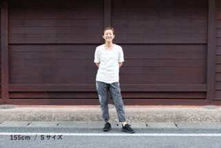 MONPE Hana Mitsui 錯覚の久留米絣 / Colorful Moire グレー