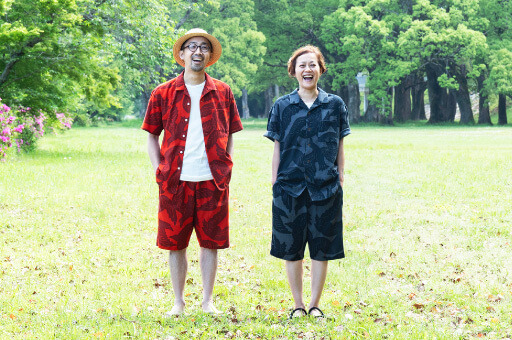 よつめデザインの半ズボン