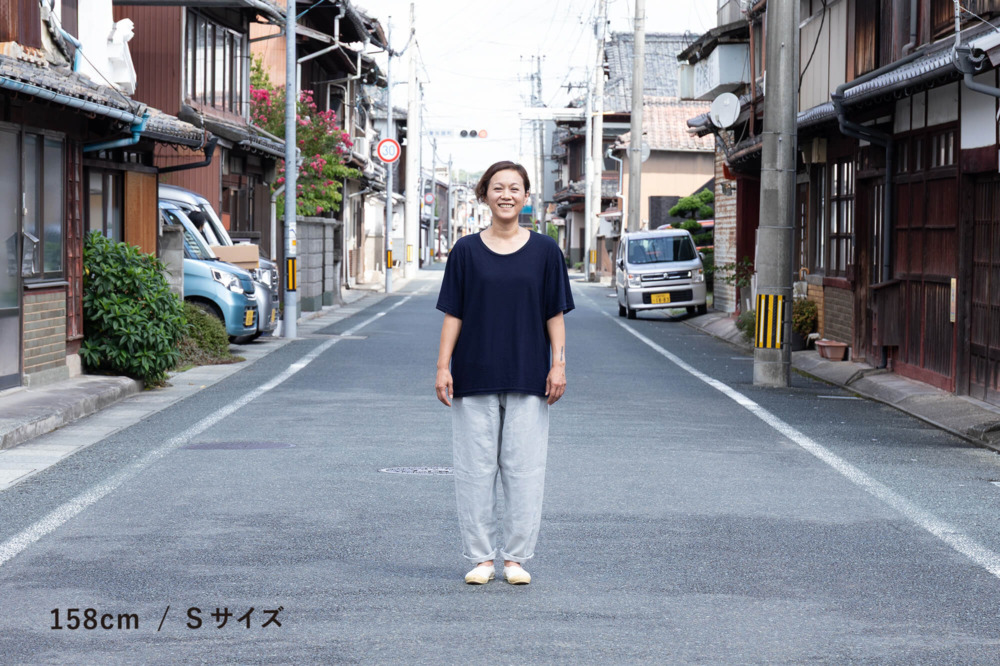 Farmers’ MONPE サイセーズ 遠州 グレー 《リネン》