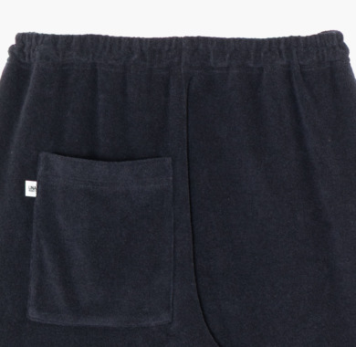 MONPE 足利 パイルニット ネイビー