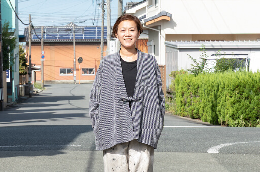沖縄の「刺子花織」をHAORIで纏う