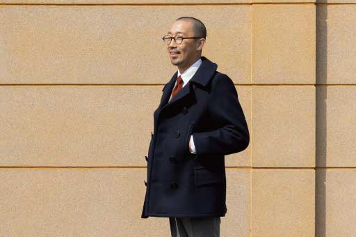 毛織物産地・尾州のピーコート