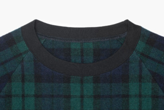 プルオーバー 尾州 ブラックウォッチ